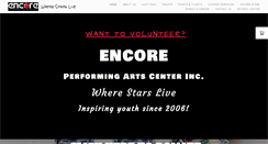Desktop Screenshot of encorepac.org